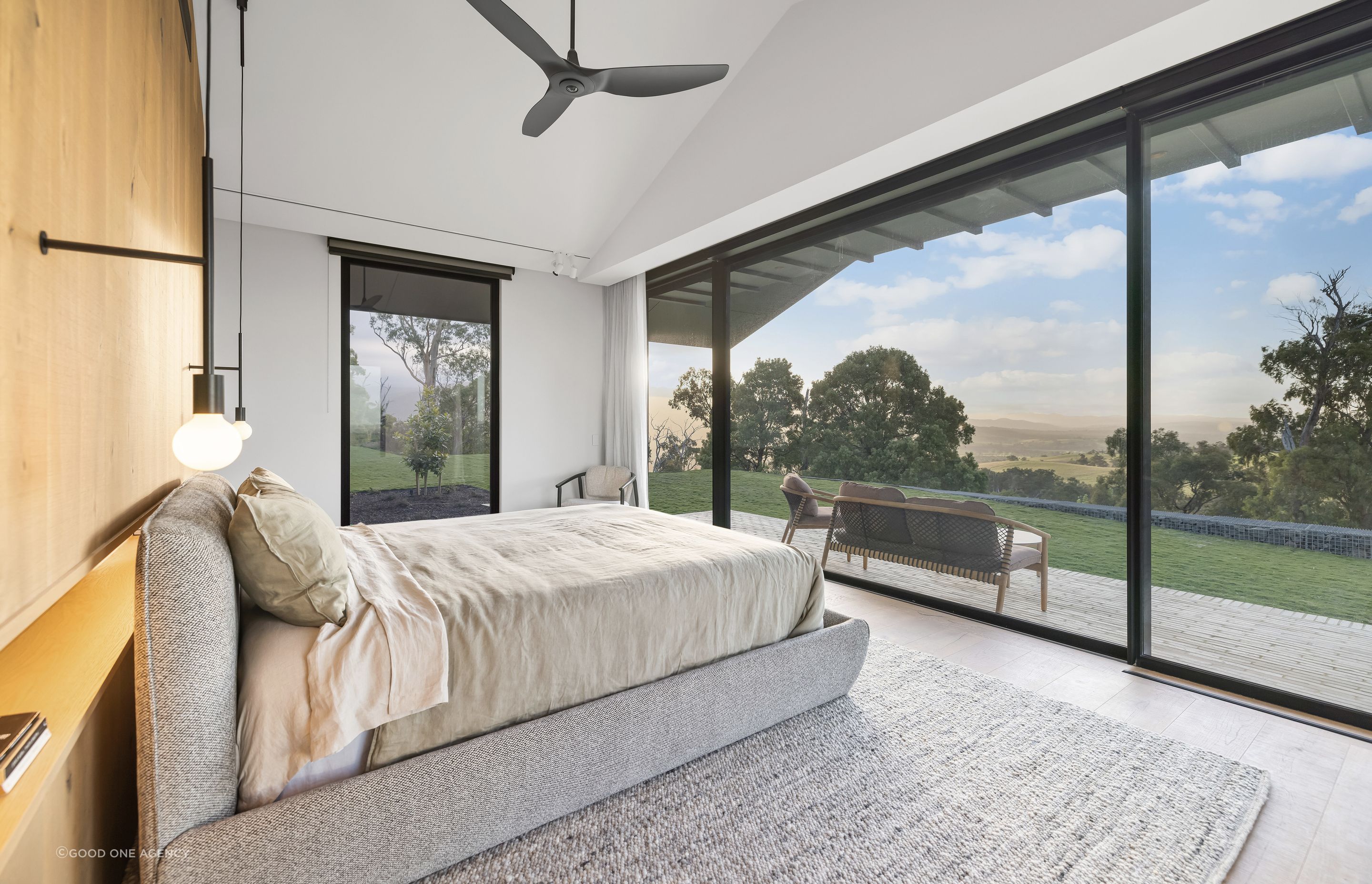 A favourite view from the bedroom