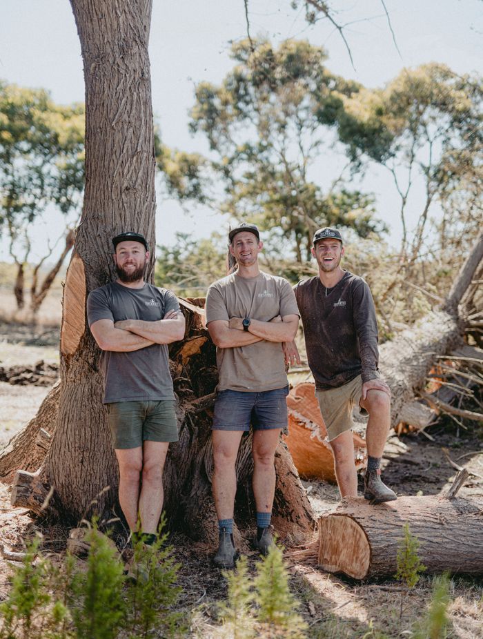 The 35 South Building Co directors, left to right: Ben Kernahan, Sam Foutoulis and Tom Shaw.