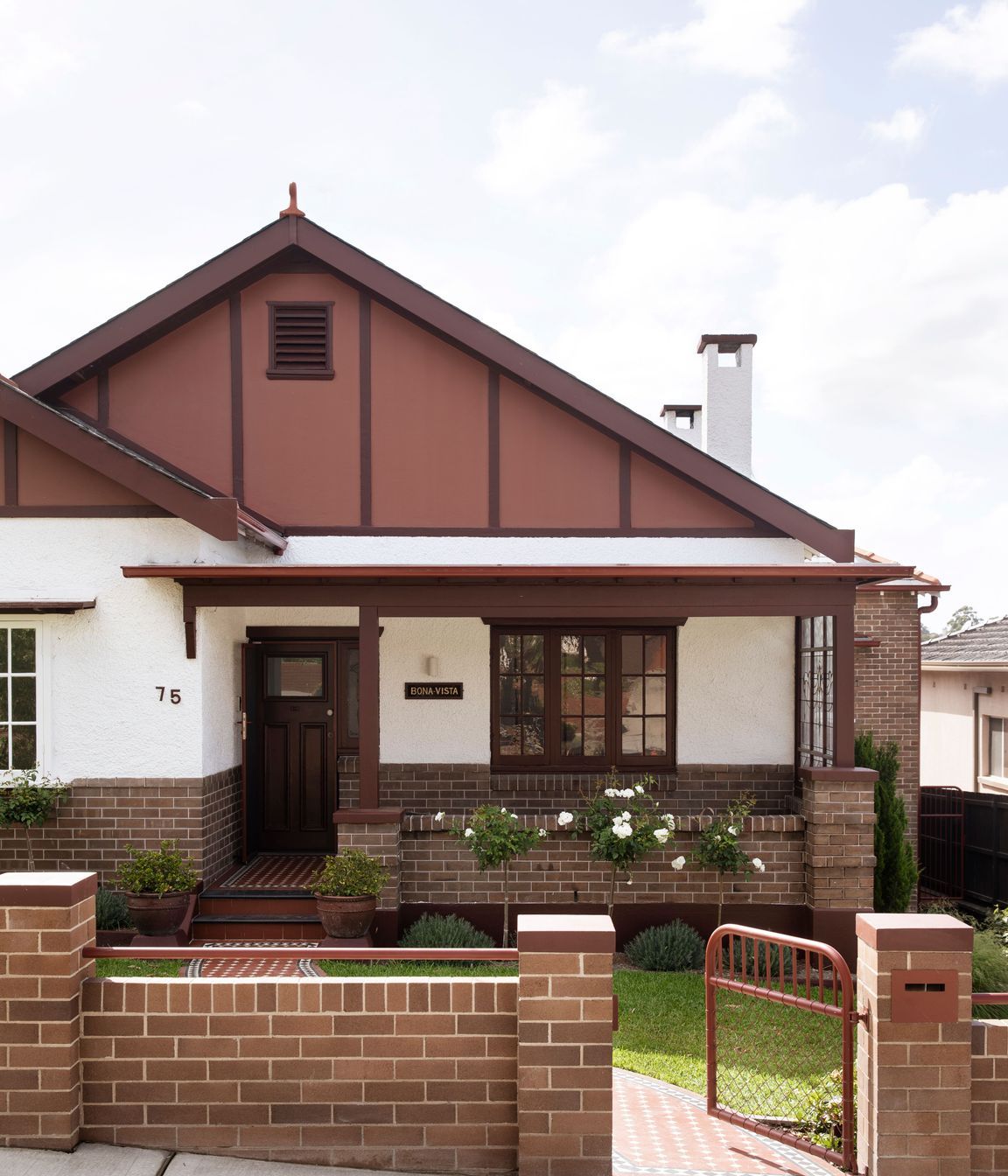 Preserving the heritage of Bona Vista's original Federation-style facade.