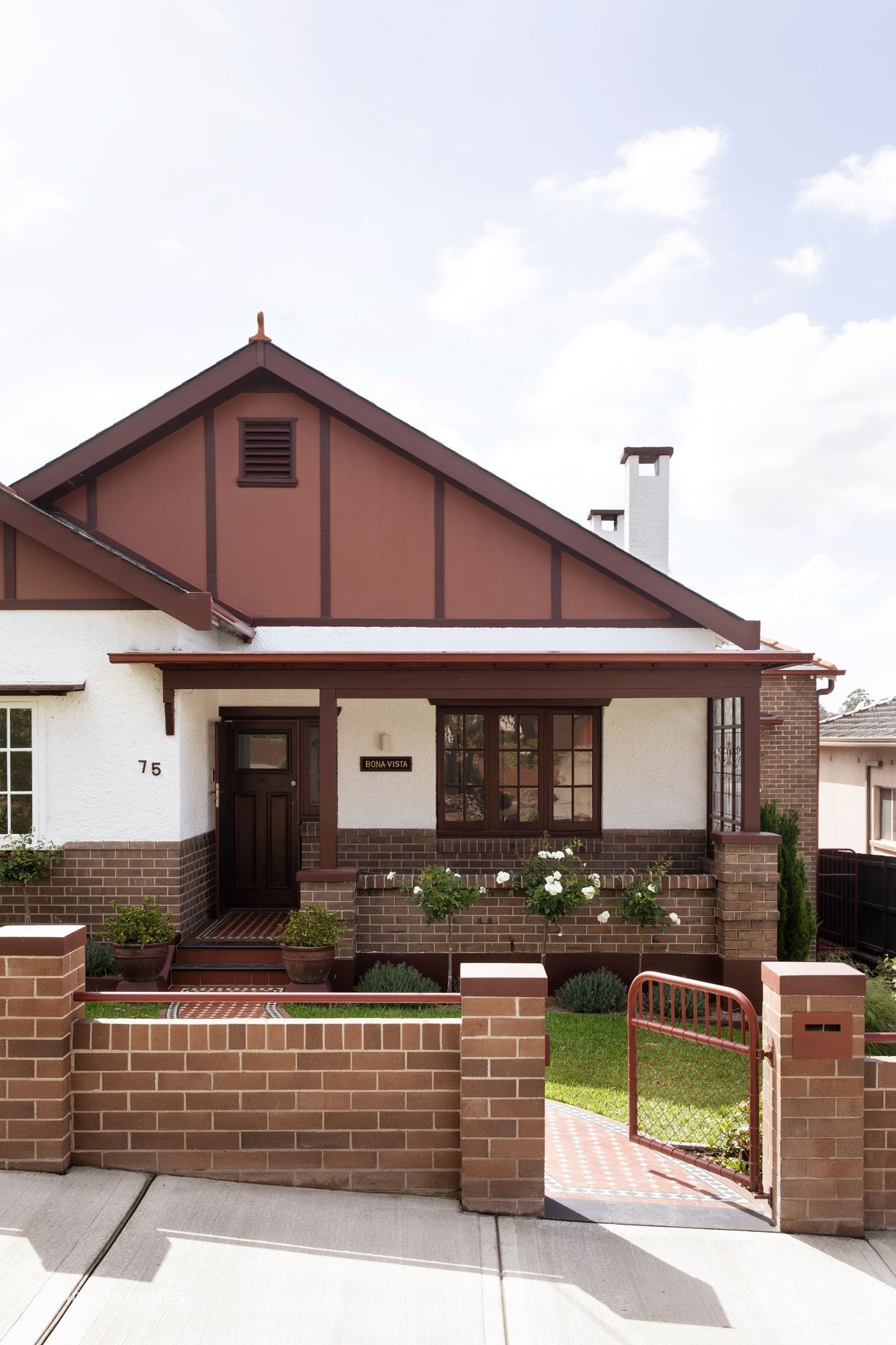 Preserving the heritage of Bona Vista's original Federation-style facade.