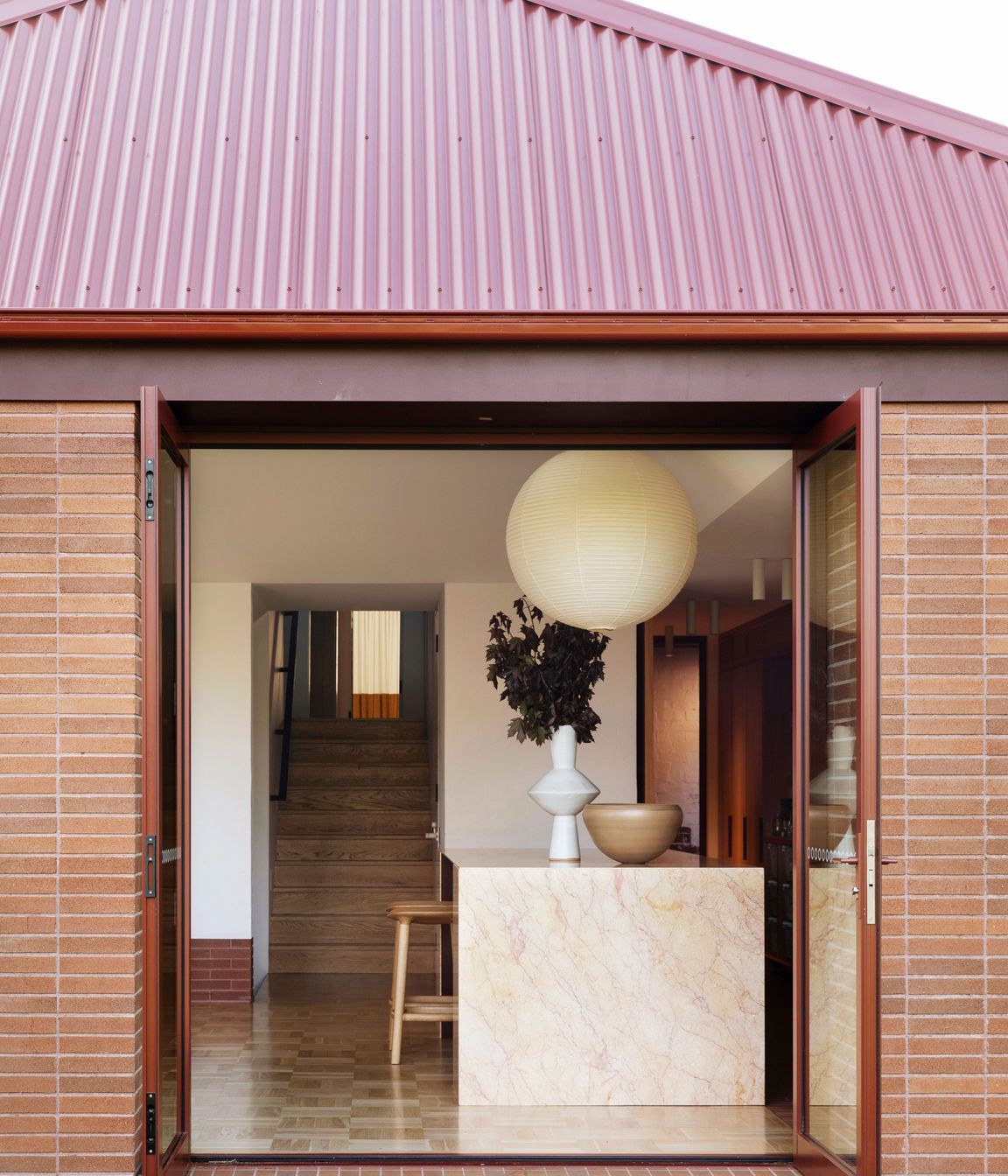 The modern extension connects beautifully.