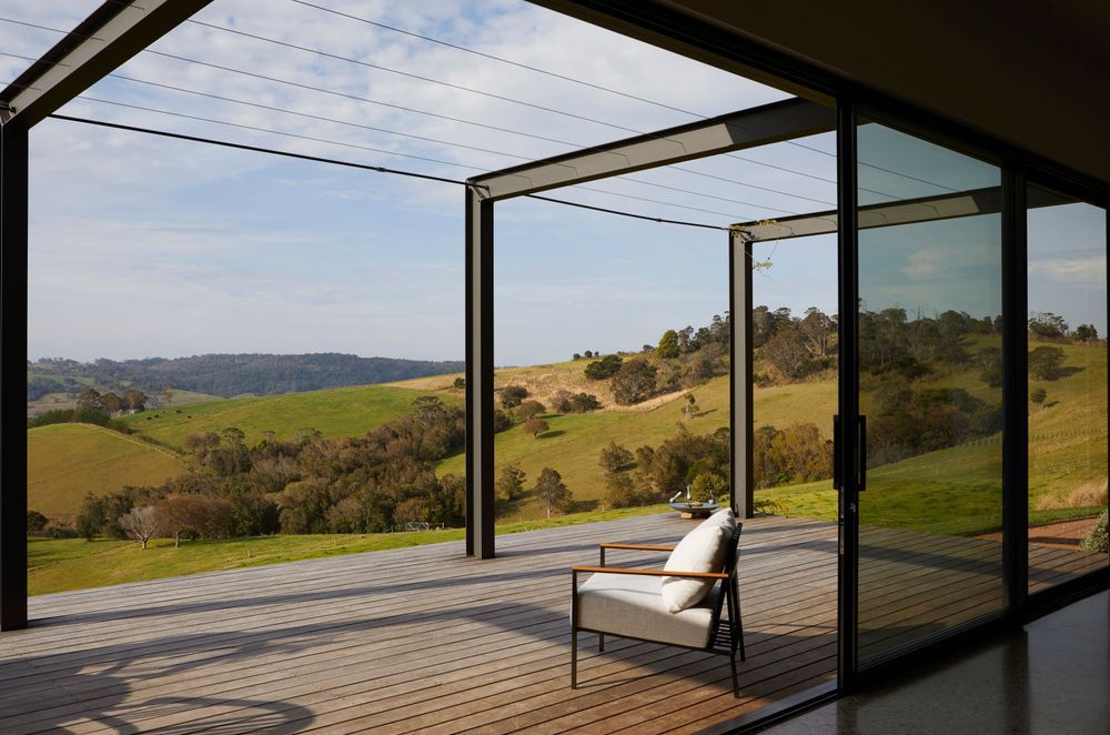 Endless views of rolling hills.