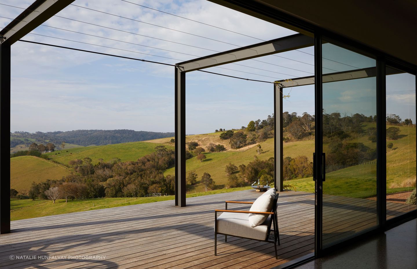 Endless views of rolling hills.