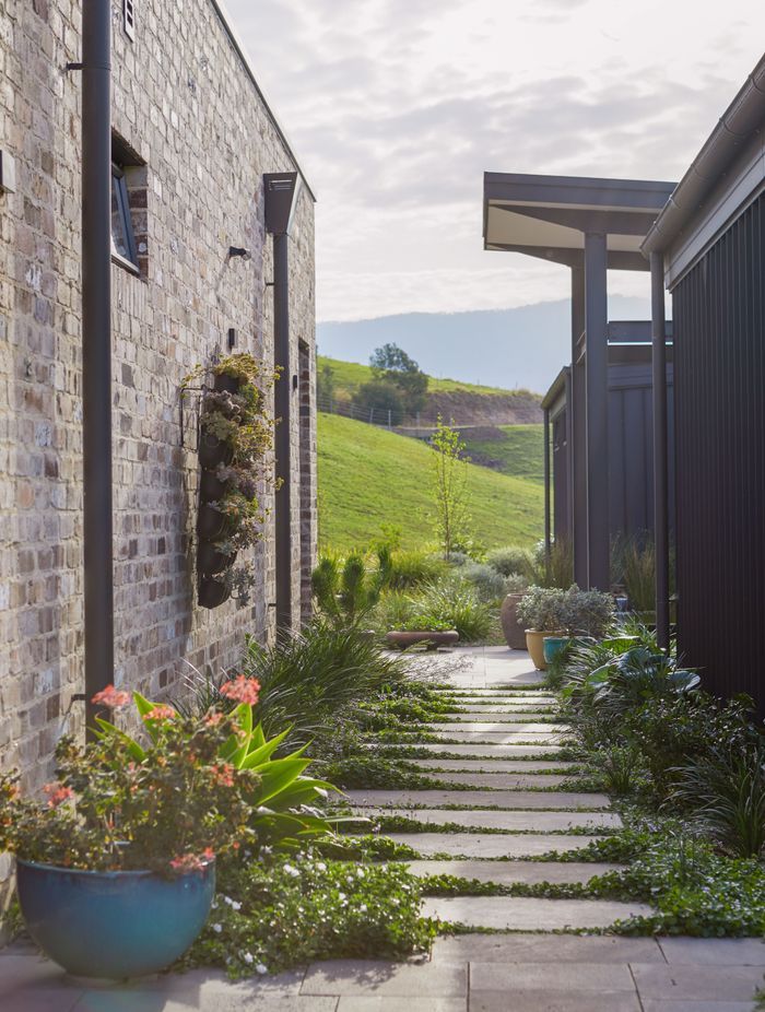 How the design incorporated the landscape was significant.