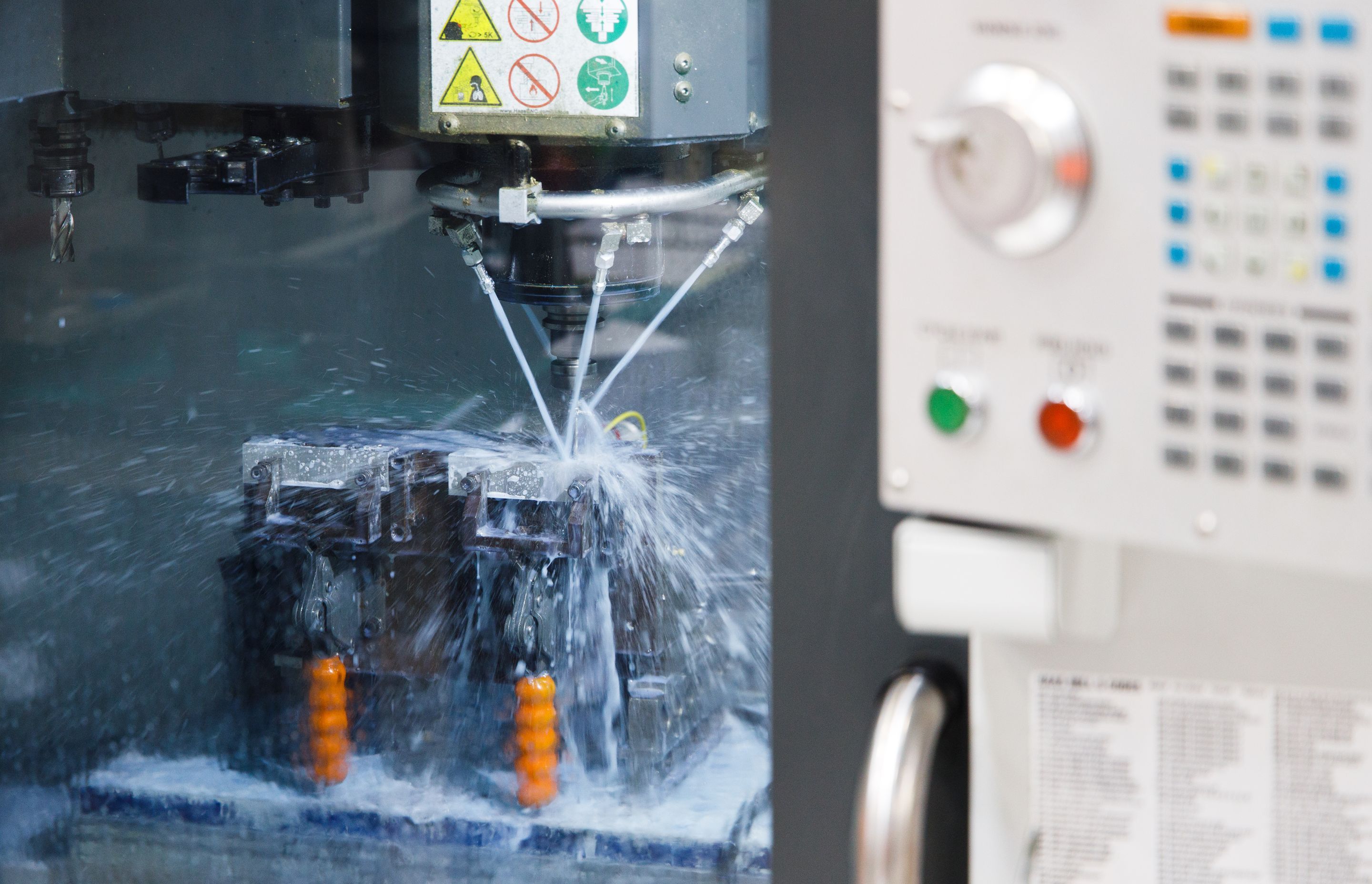 Manufacturing of a mortice lock case using the CNC machine.