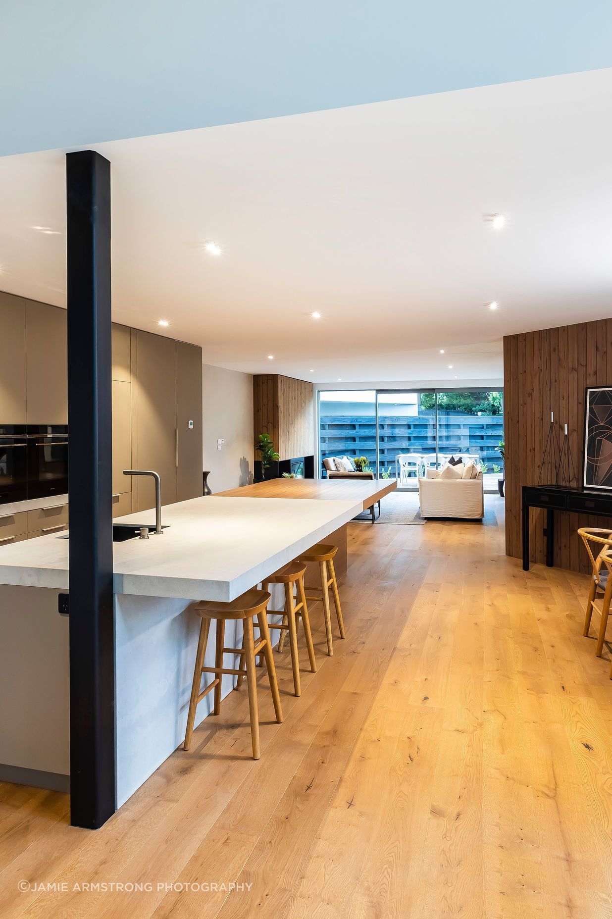 The scale of each Strowan Townhouse is surprising.