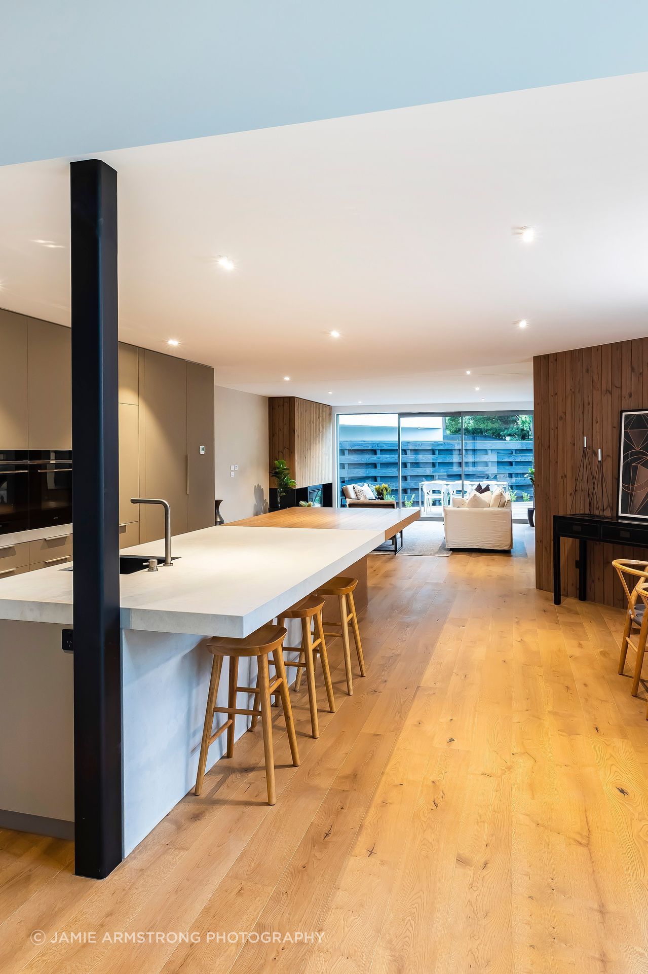 The scale of each Strowan Townhouse is surprising.