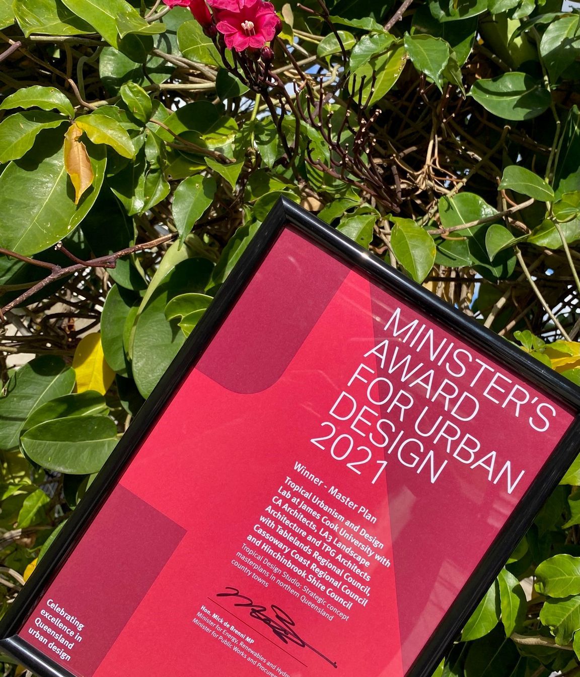Winner of the Master Plan Award by the Minister's Award for Urban Design 2017-2021