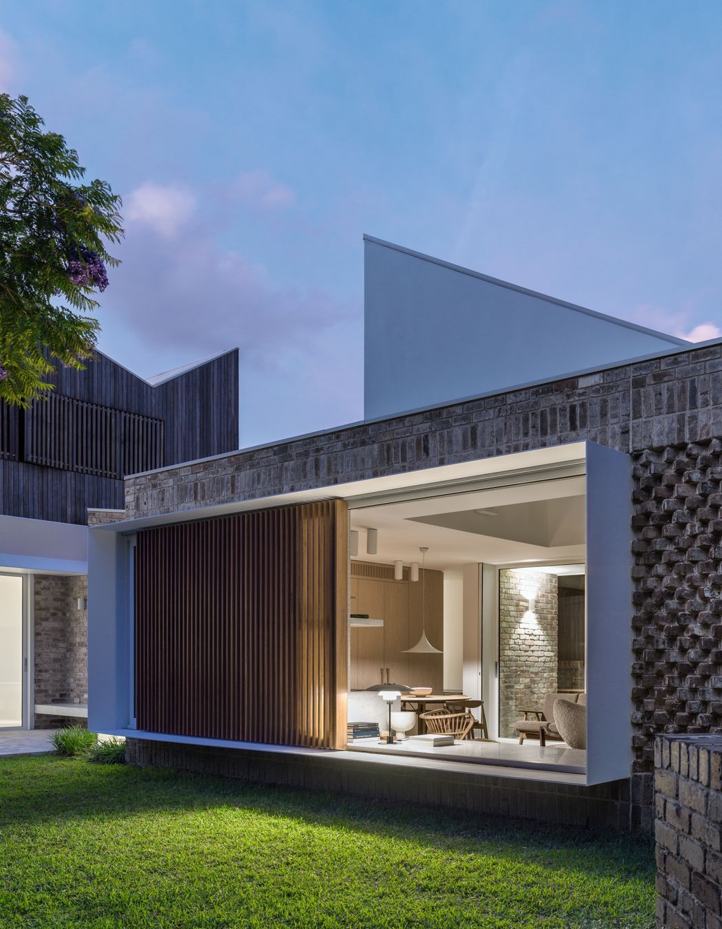 Privacy and independance are maintained within both dwellings.