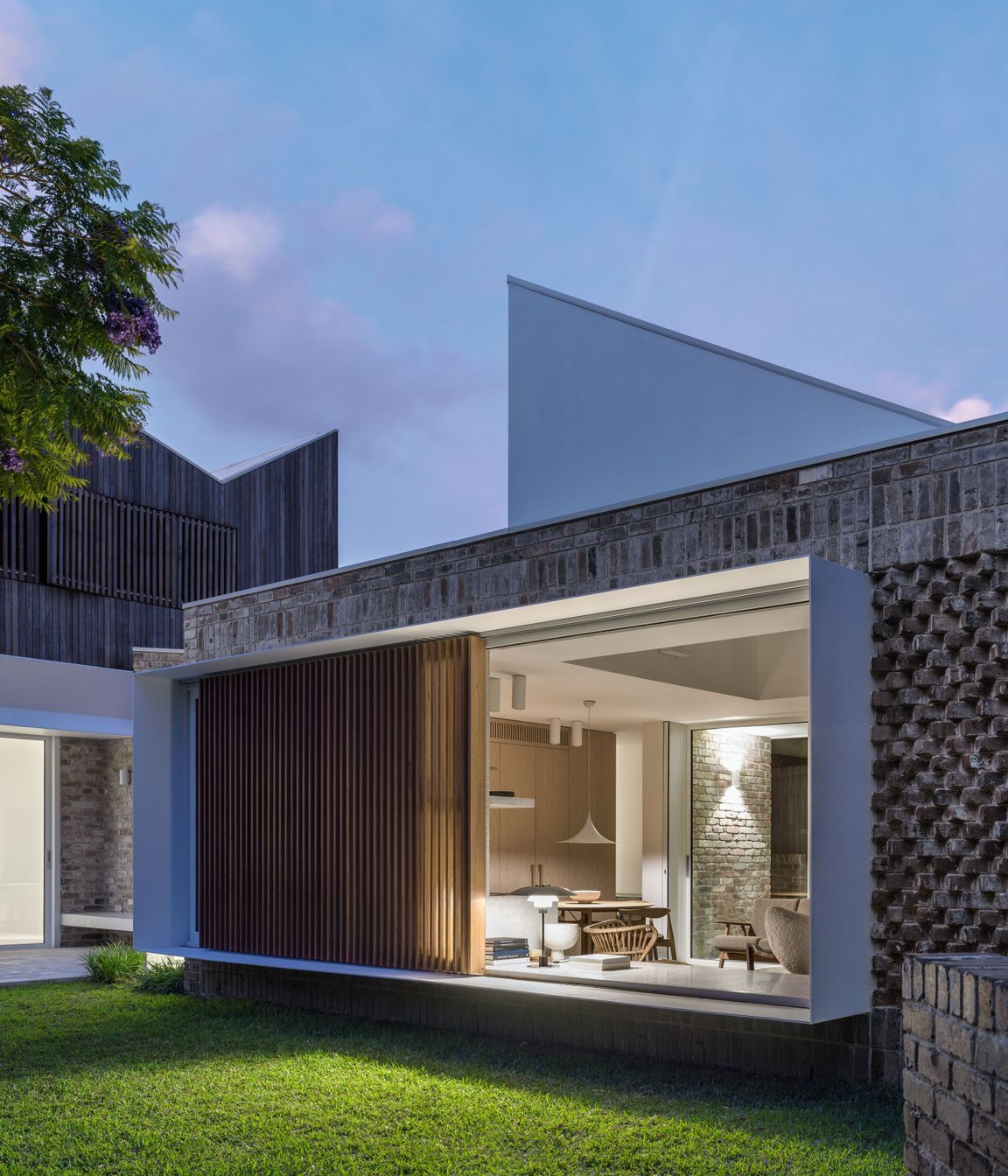 Privacy and independance are maintained within both dwellings.