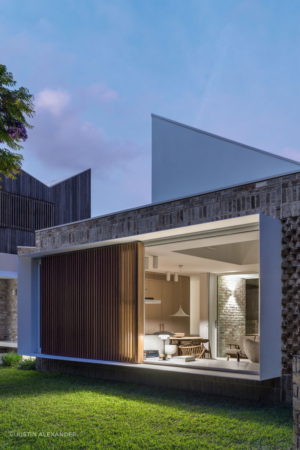 Privacy and independance are maintained within both dwellings.