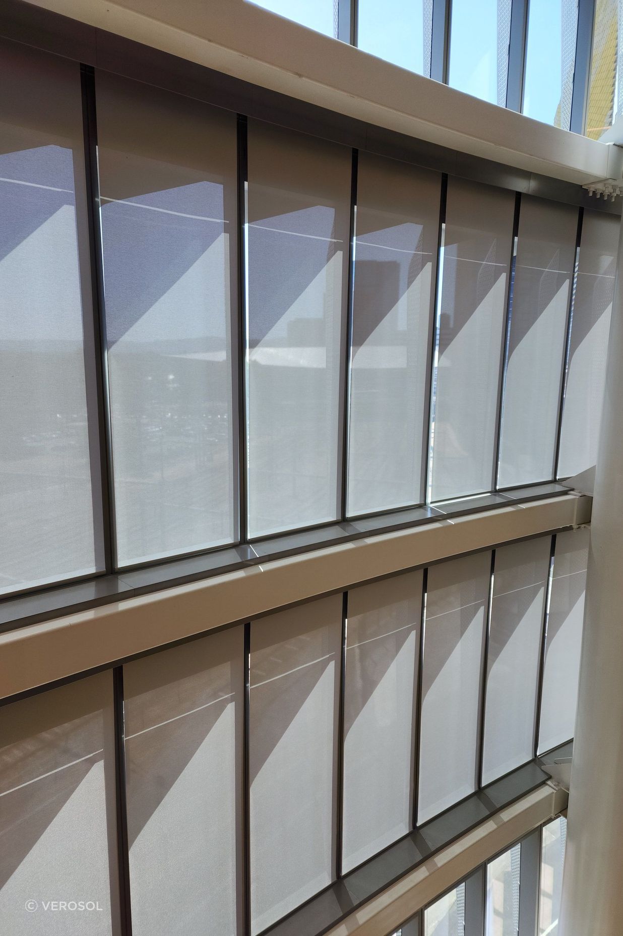 Verosol blinds play a crucial role in the project.