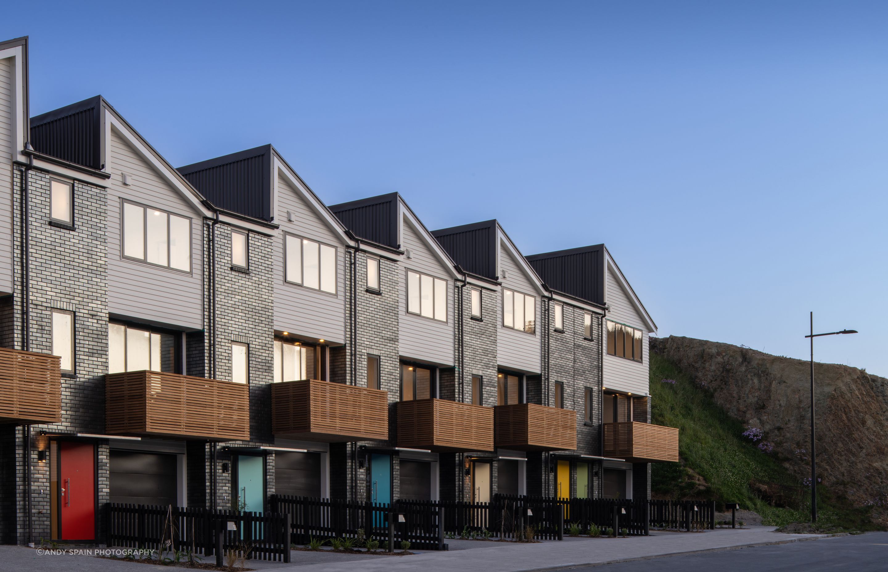 The development has 160 dwellings in a range of typologies.