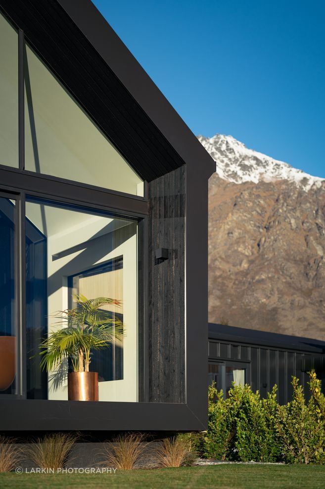 The rich palette works in harmony with the landscape