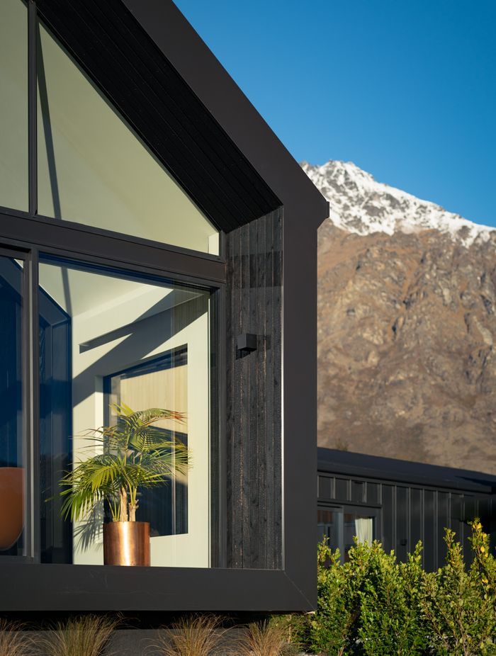 The rich palette works in harmony with the landscape