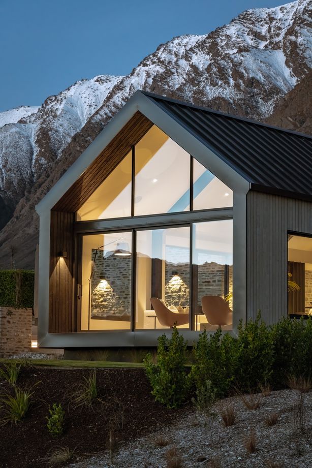 Full height windows offer majestic views
