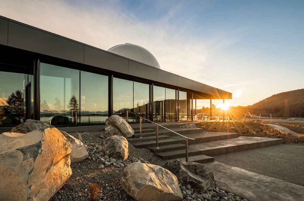 The Dark Sky Project at Tekapo is designed to celebrate the darkness of the star-lit night sky.