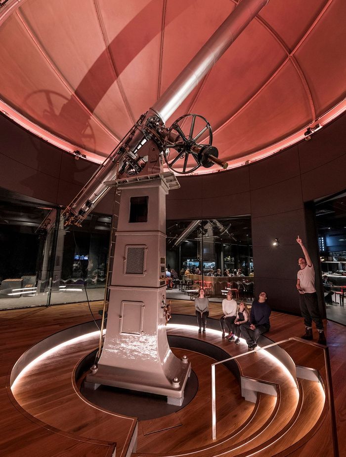 The 130-year-old telescope at the Dark Sky Project.