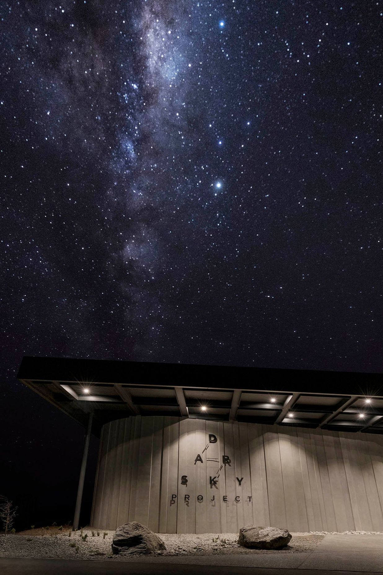 An incredible view of the star-lit night sky over the Dark Sky Project.