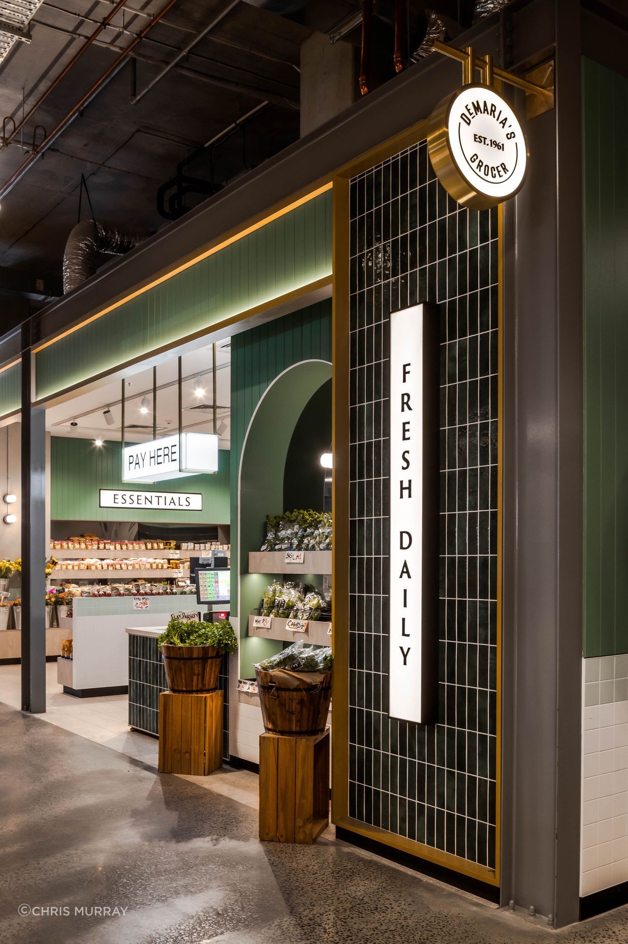 DeMaria’s Grocer in Richmond.
