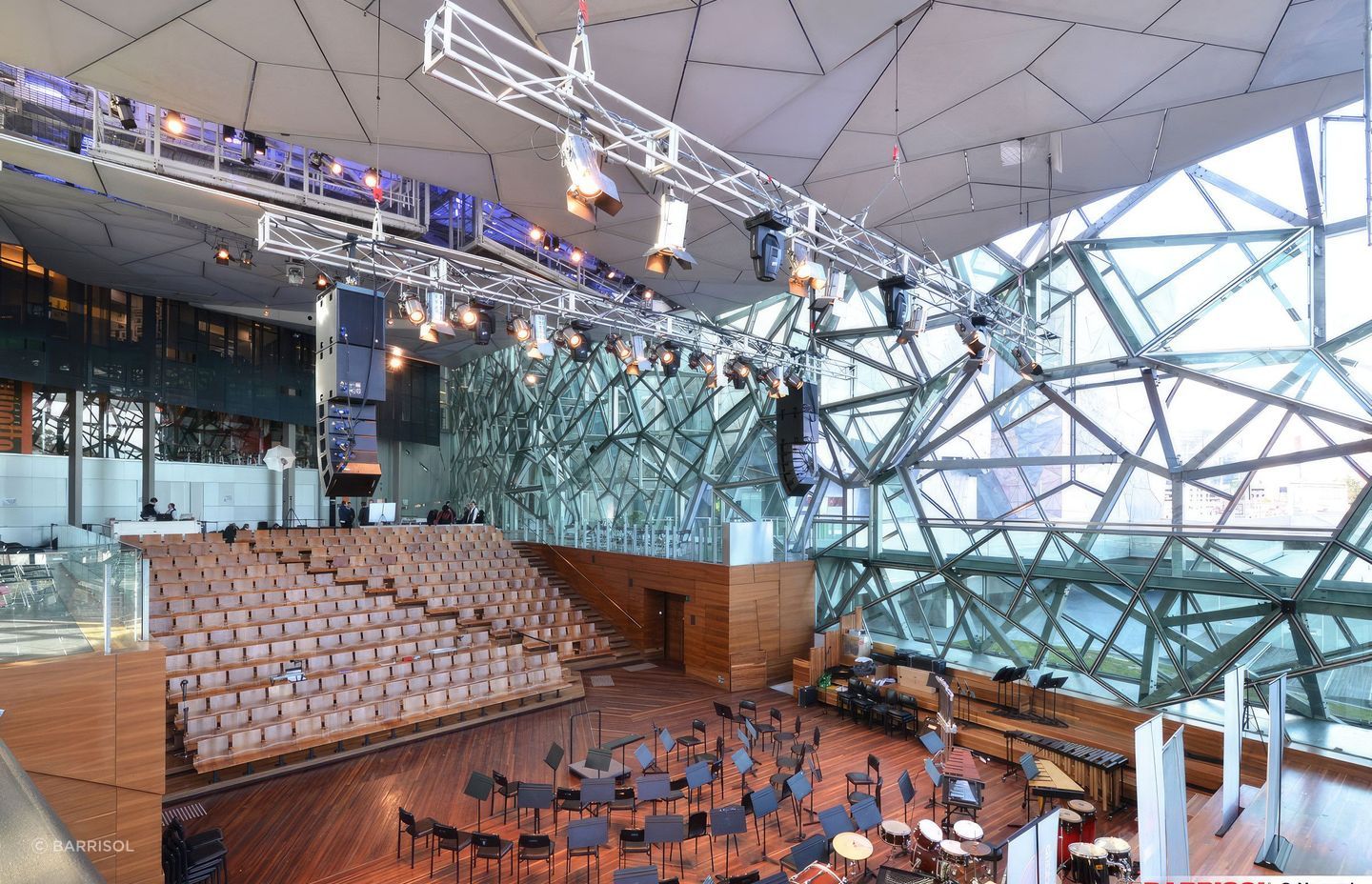 Melbourne’s Federation Square.