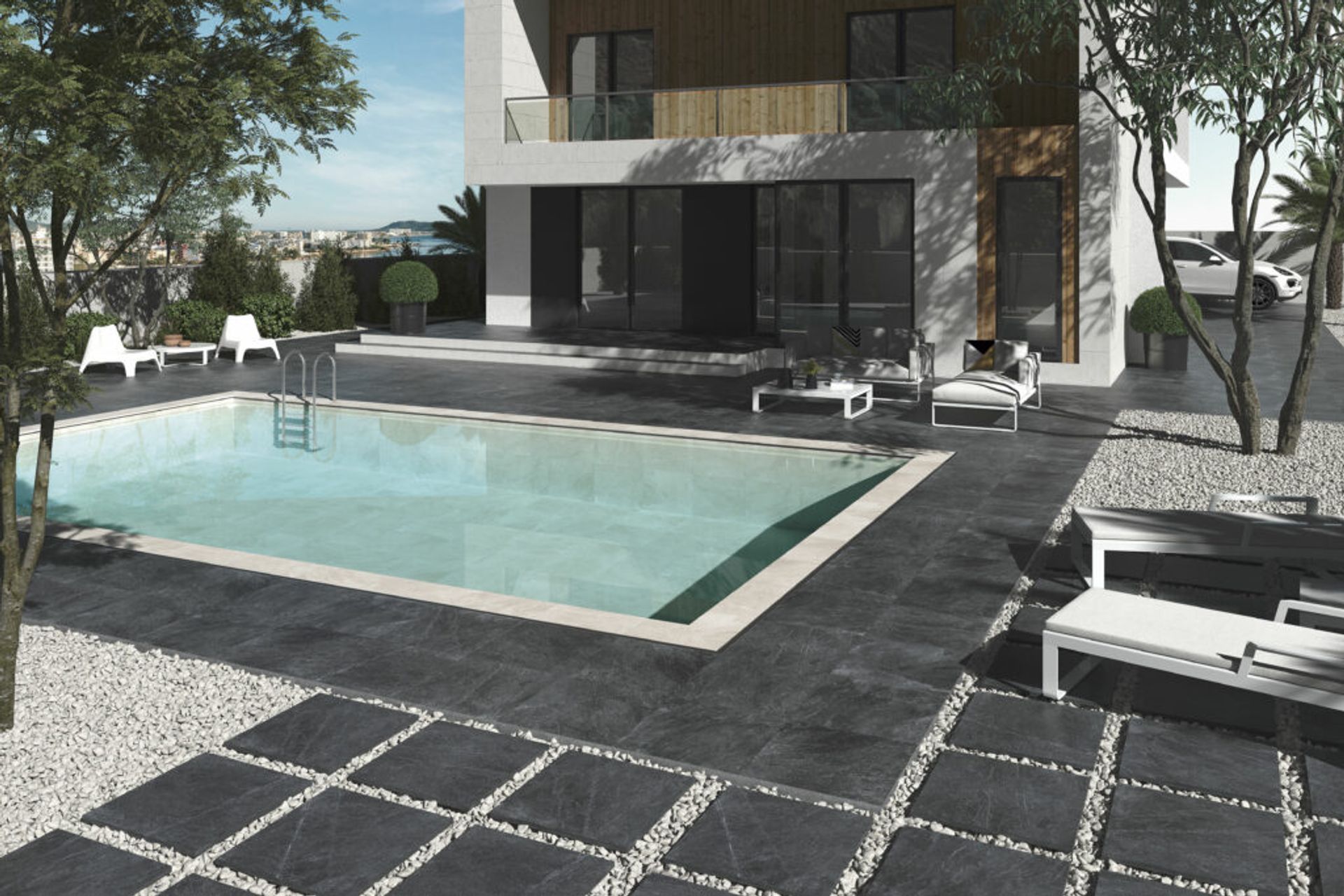 Thanks to the new Smooth & Grip range of tiles from Spanish producer, Vitacer, it is now possible to specify the same tile for use both indoors and outdoors.