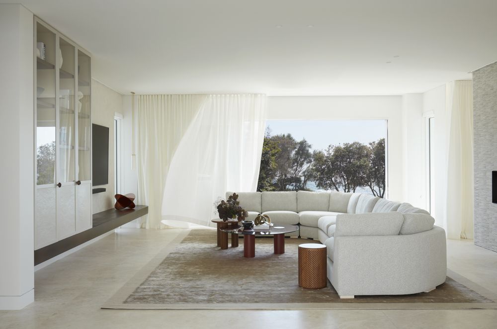A soft palette allows the outside to filter in naturally