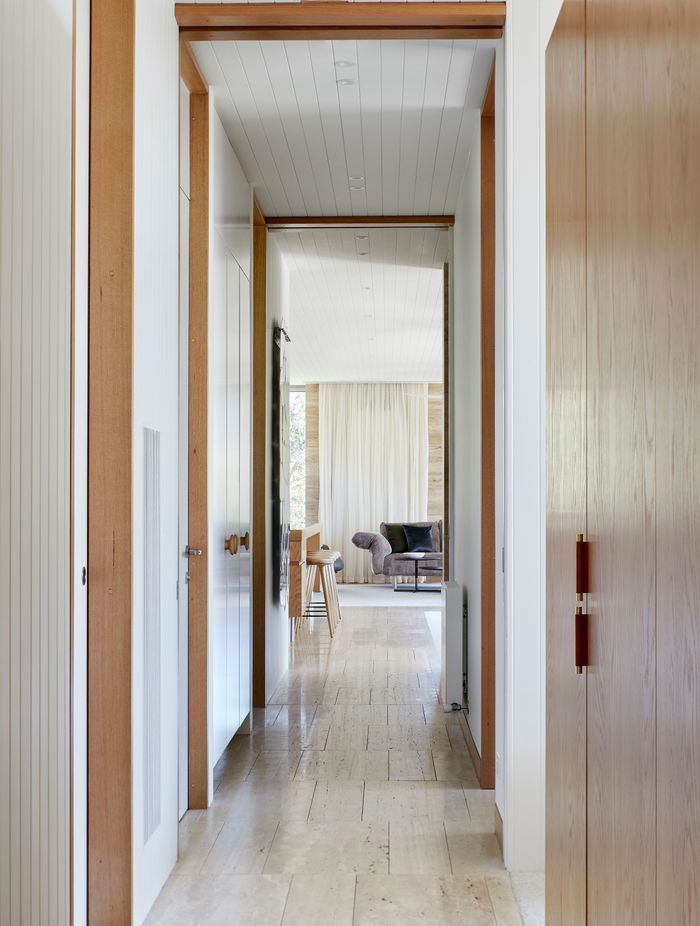 View to the living room.