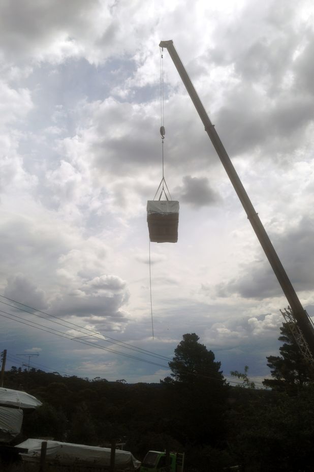 Prefabricated building arrives from New Zealand