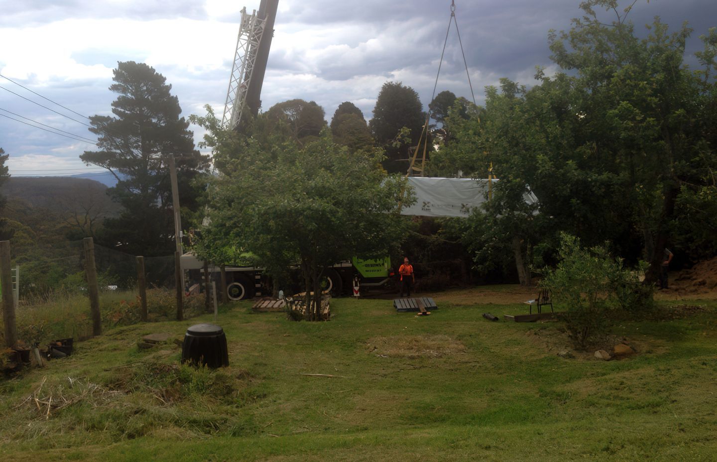Prefabricated building arrives from New Zealand