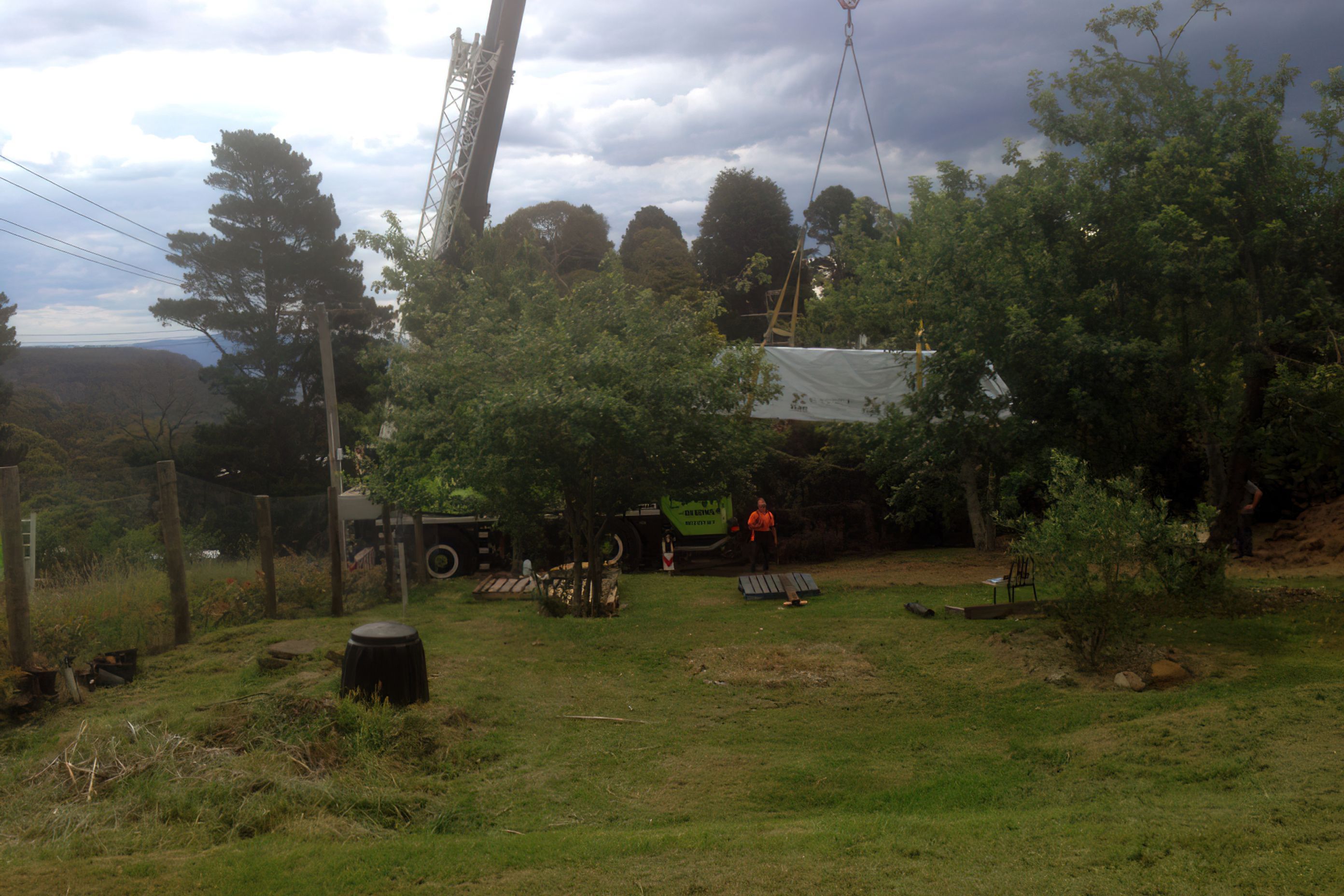 Prefabricated building arrives from New Zealand