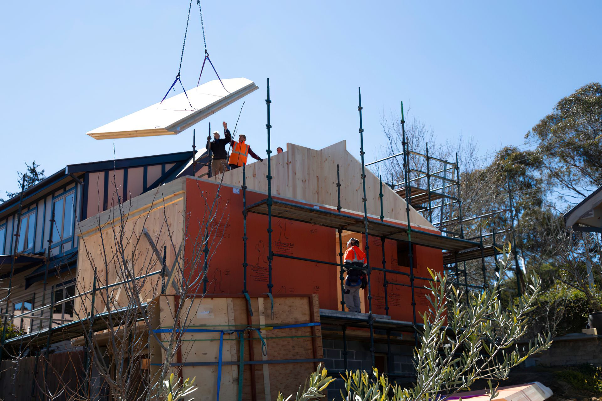 Artists studio in Blackheath built in a day.