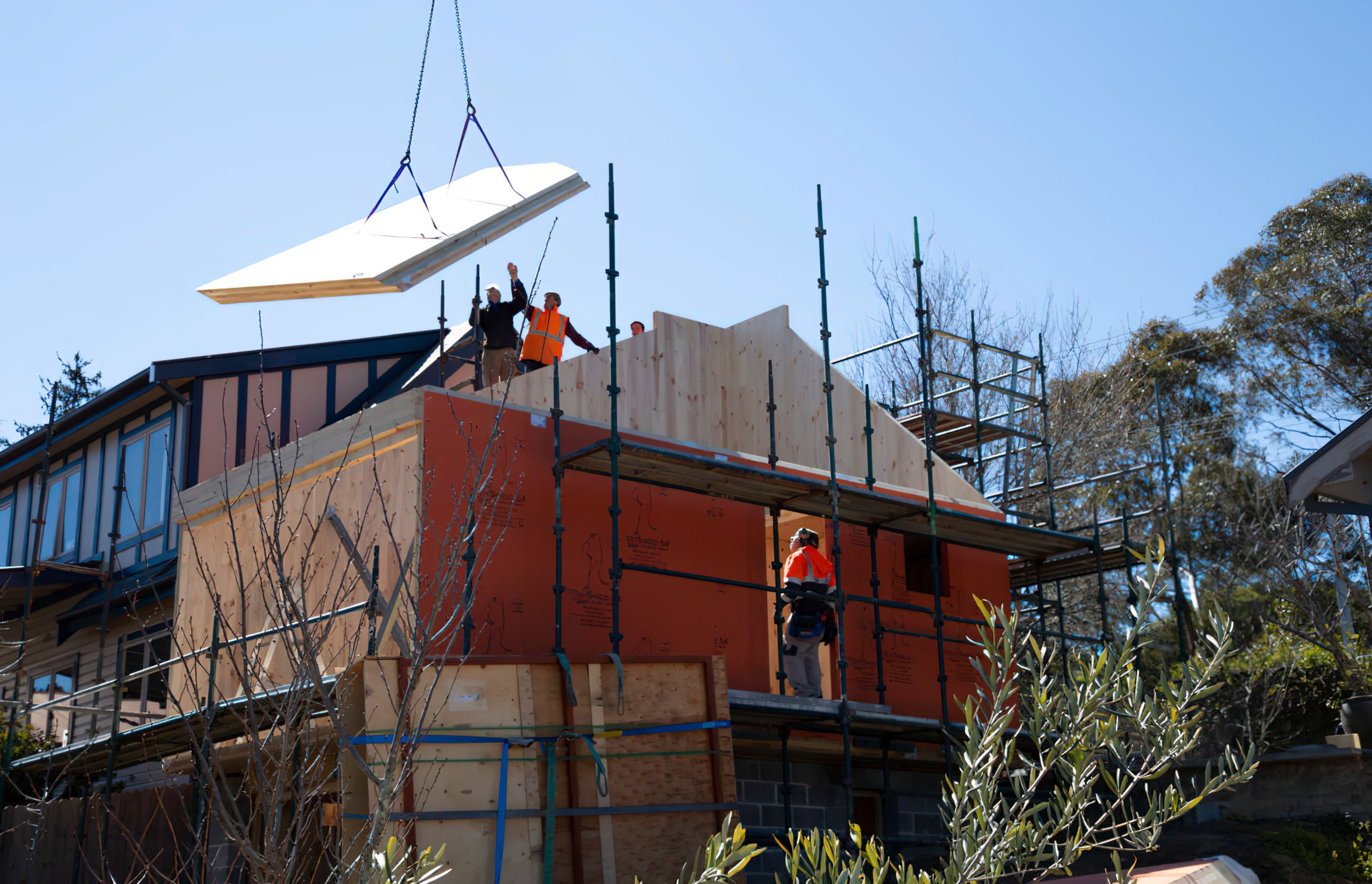 Artists studio in Blackheath built in a day.