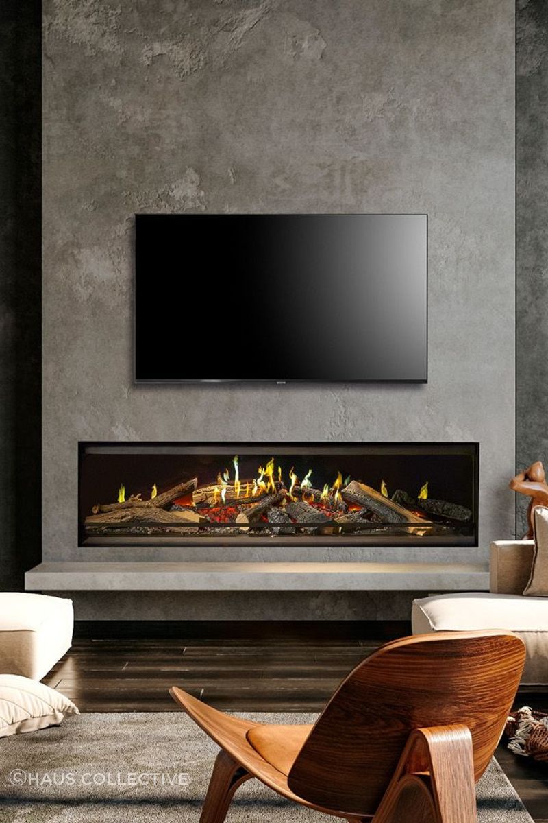 Kalfire offers a realistic flame and media bed.