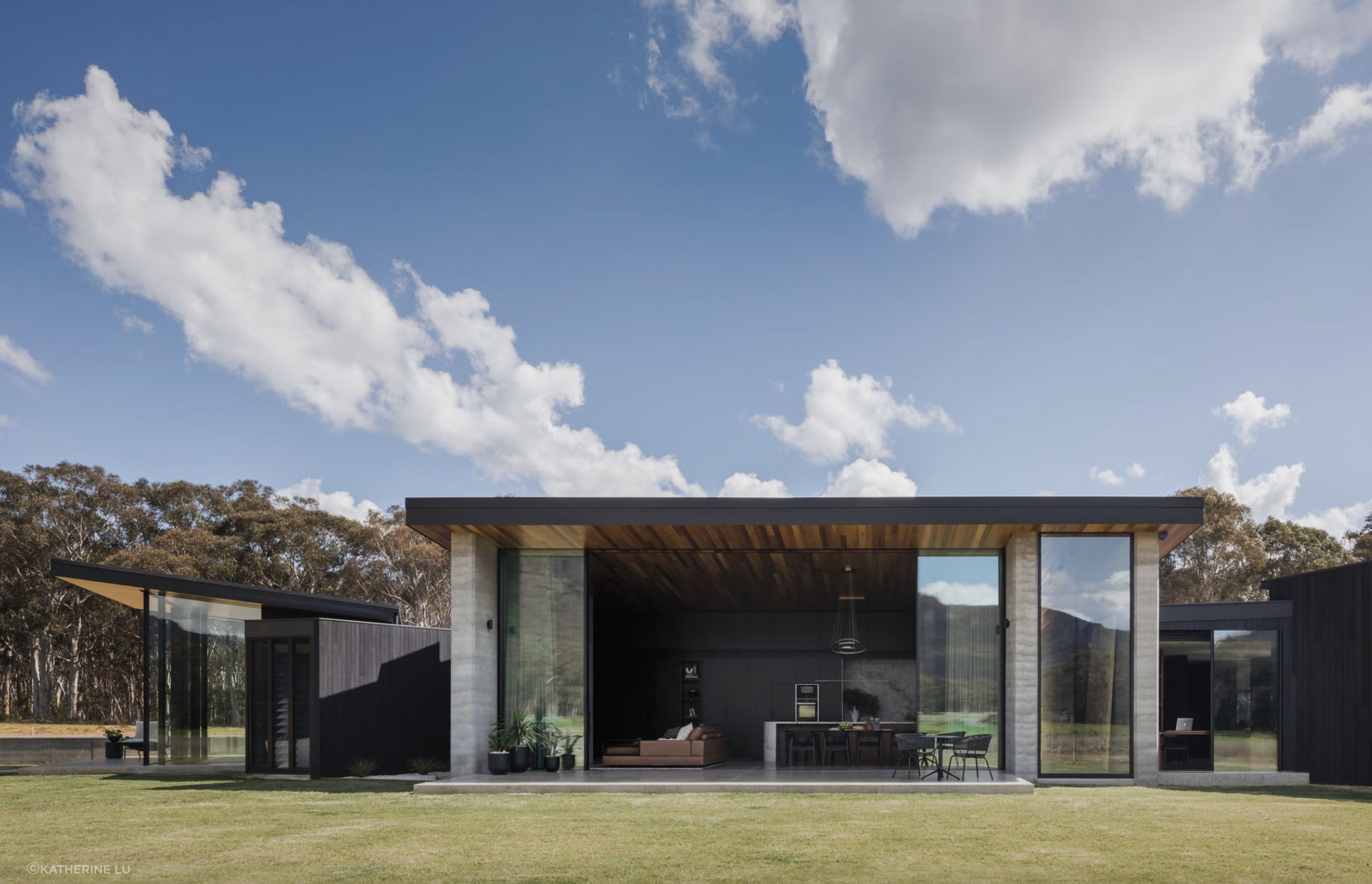 "As you kind of work through the spaces, you almost feel blurred where the indoors and outdoors meet."