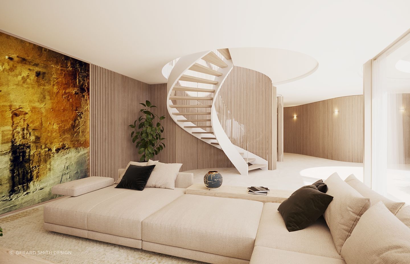 The elegant lounge area of The Quay