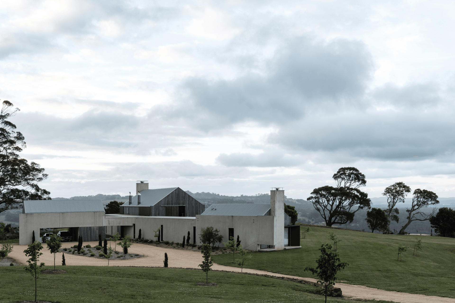 None of the more confident internal features would ever be noticed from the shell of the building.