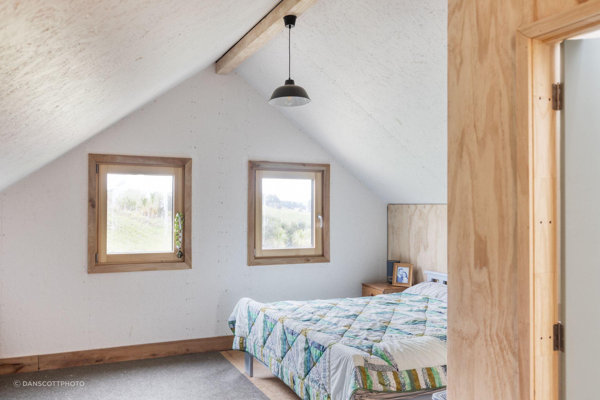 “Carpet is one of the worst things you can put in the building for embodied carbon, because the maintenance, repair and replacement. So that's why we quite like rugs and throws.”