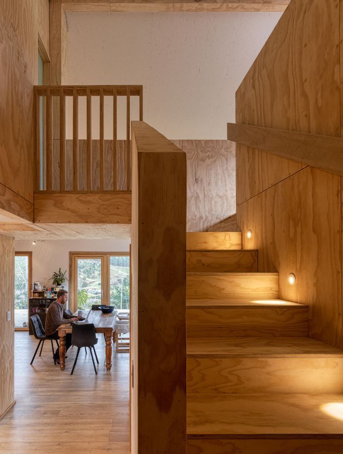 The home is 170sqm. “I cut my teeth doing loft extensions in London, so fitting a lot into a small space is something I'm quite experienced with.”