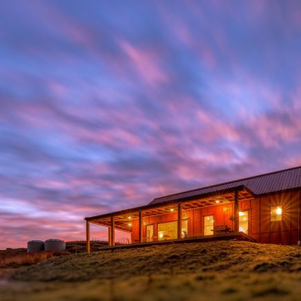 High performance in a barn-style home