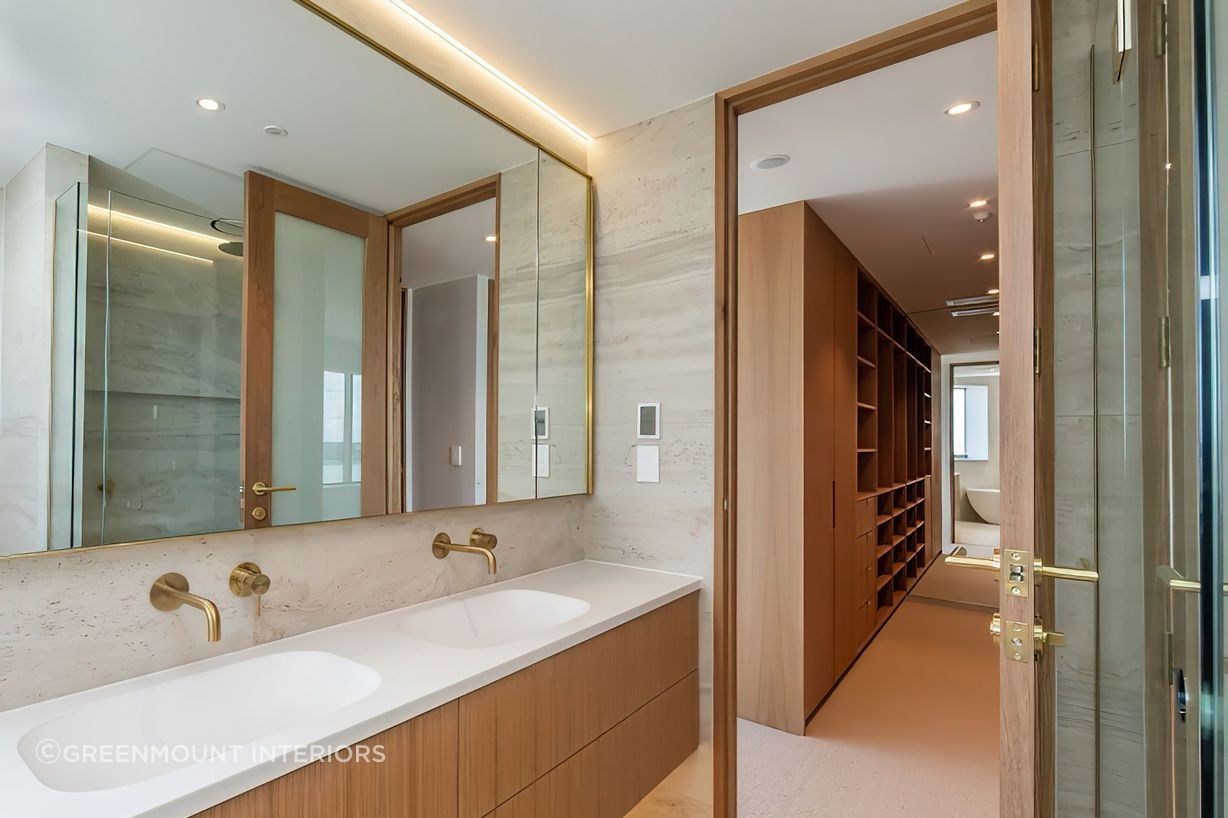 Every element of this luxurious penthouse was custom-built to maximise space.