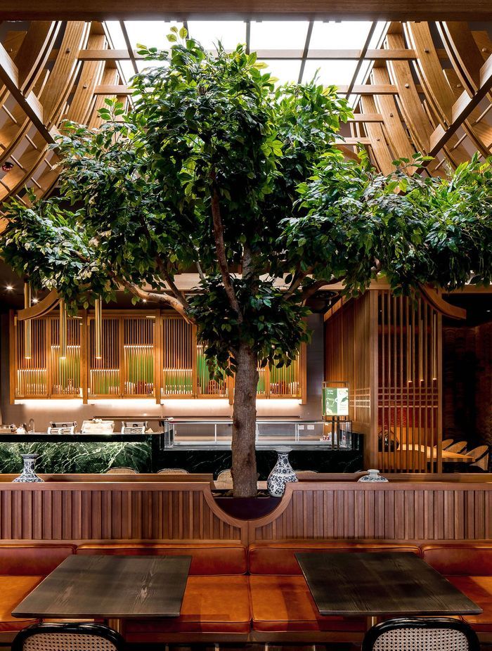 Humble oriental details are featured throughout.