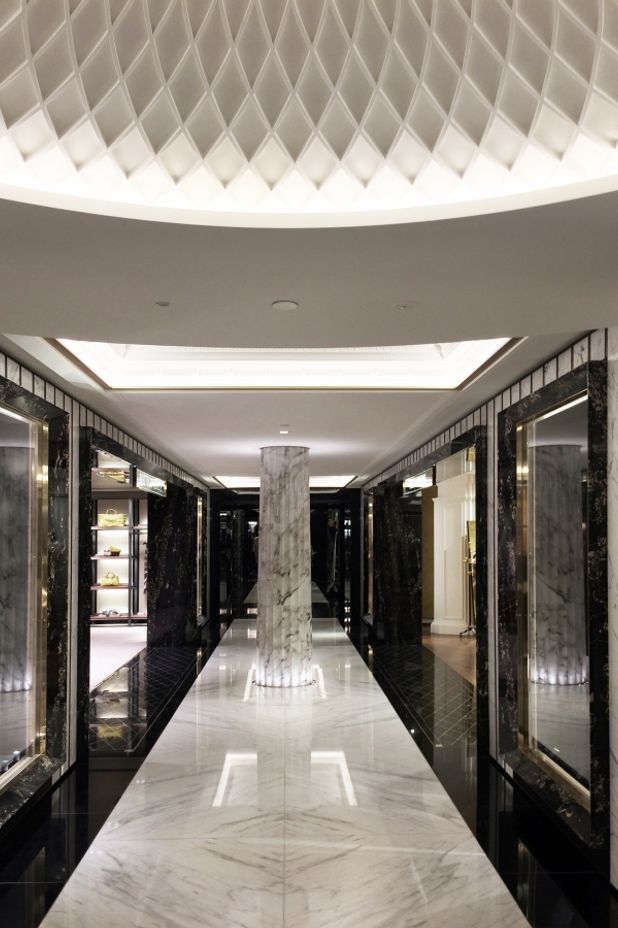 Harrods, London. Interior design by Tracey Wiles for Make Architects London.