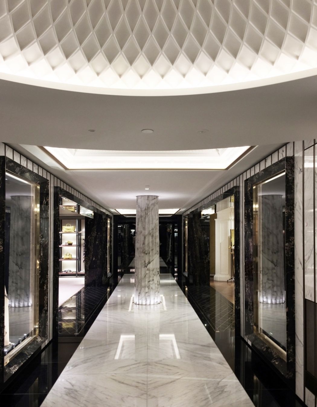 Harrods, London. Interior design by Tracey Wiles for Make Architects London.