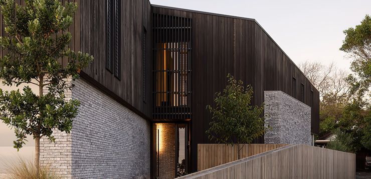 A sculptural sanctuary intertwines elements of an elegant apartment with a beachside retreat.