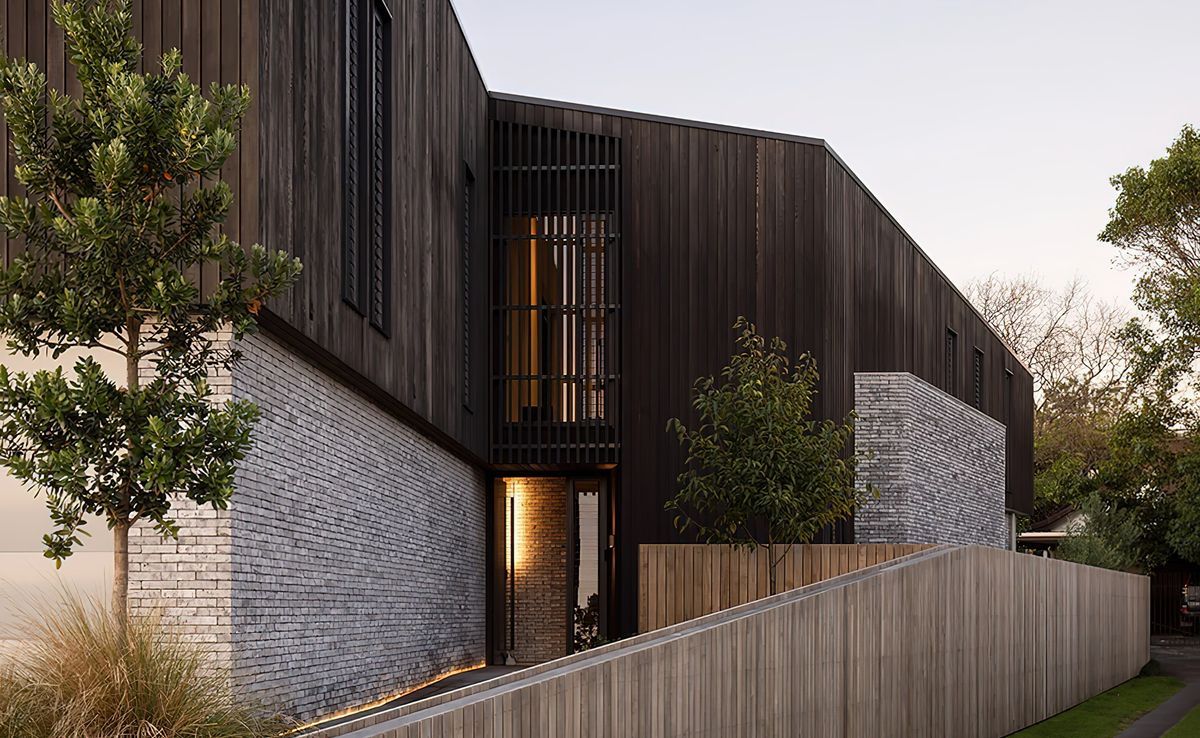 A sculptural sanctuary intertwines elements of an elegant apartment with a beachside retreat.