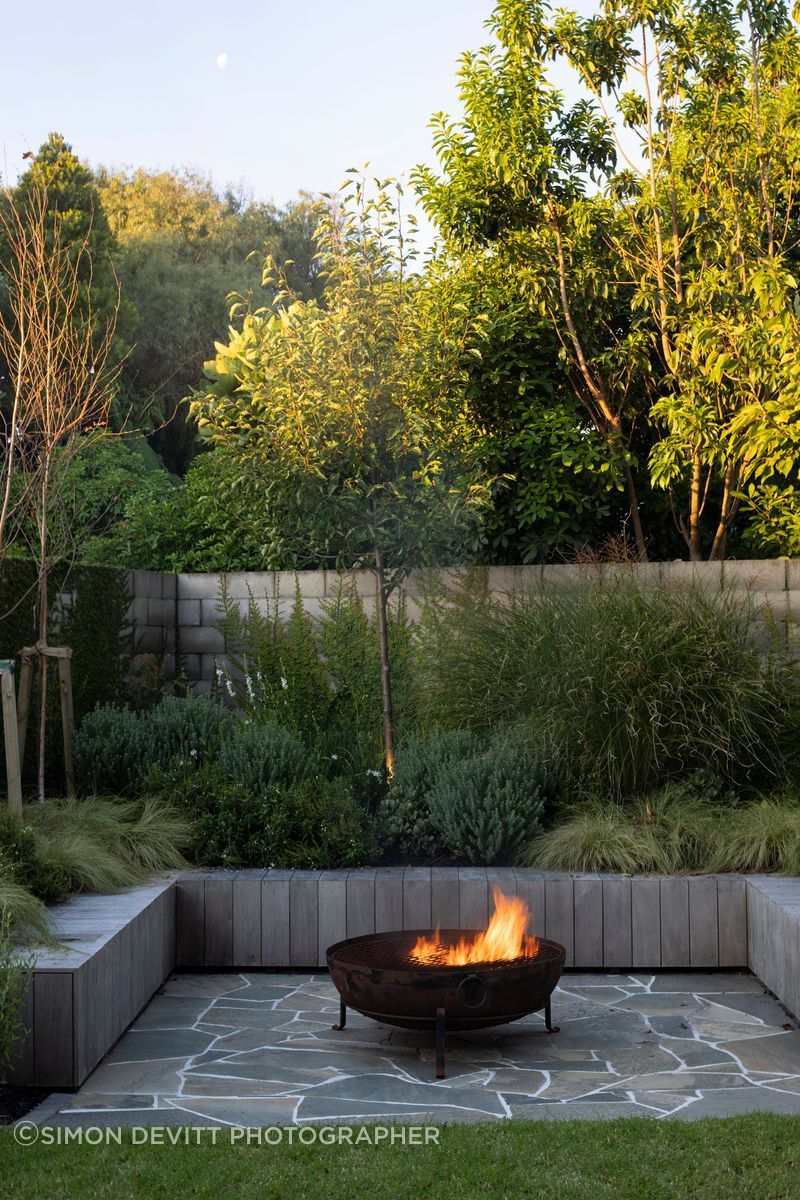 A lusciously overgrown garden welcomes guests