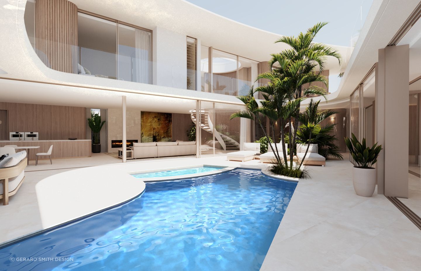 The Quay's luxurious pool