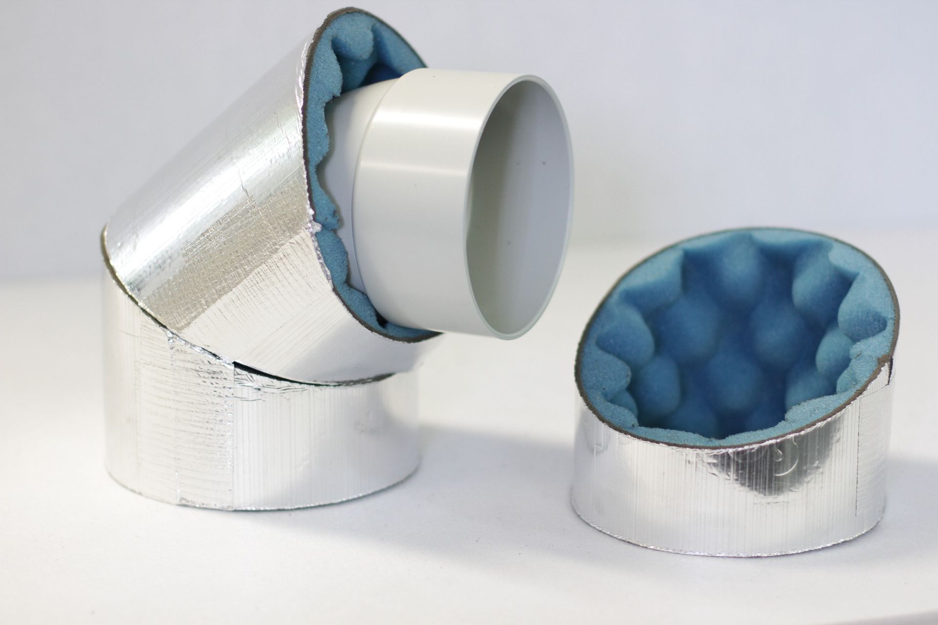 Products like Pyrotek's Soundlag help minimise the noise from plumbing.