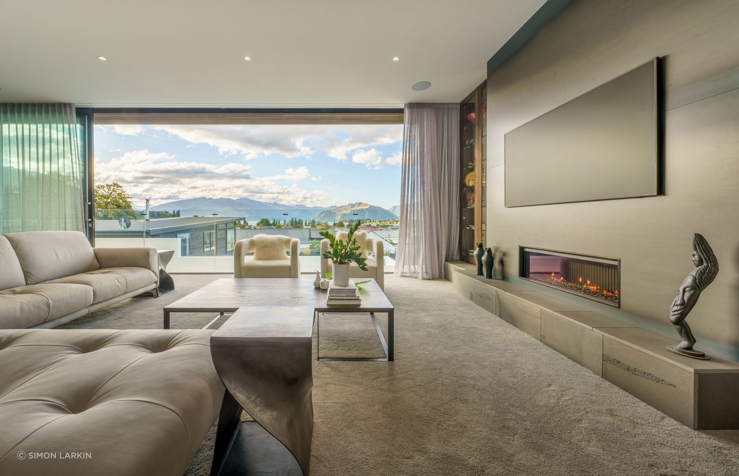 Expansive views from the living room